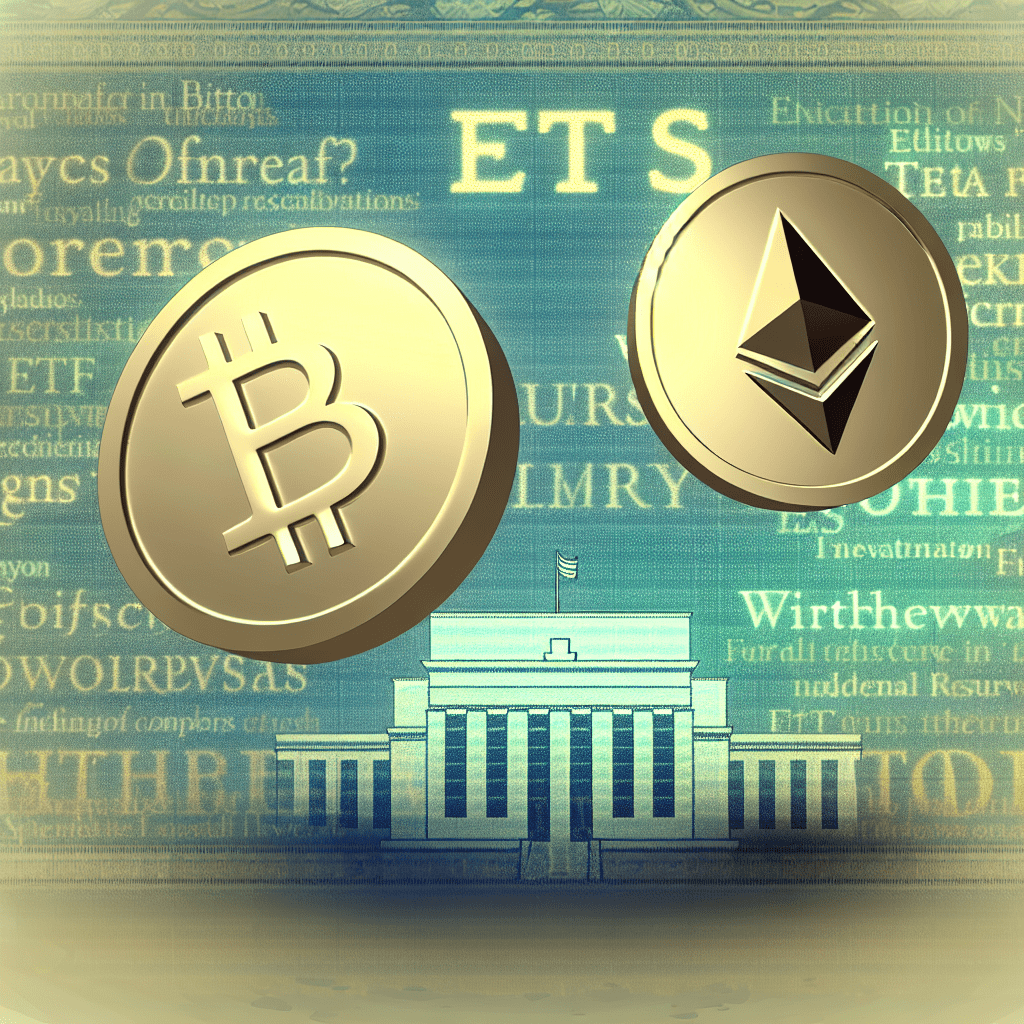 Bitcoin and Ether ETFs Experience Withdrawals as Fed Signals Inflation Concerns Bitcoin and Ether ETFs Experience Withdrawals as Fed Signals Inflation Concerns