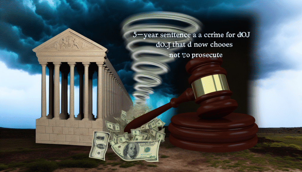 Roman Storm of Tornado Cash Receives 5-Year Sentence for a Crime That DOJ Now Chooses Not to Prosecute