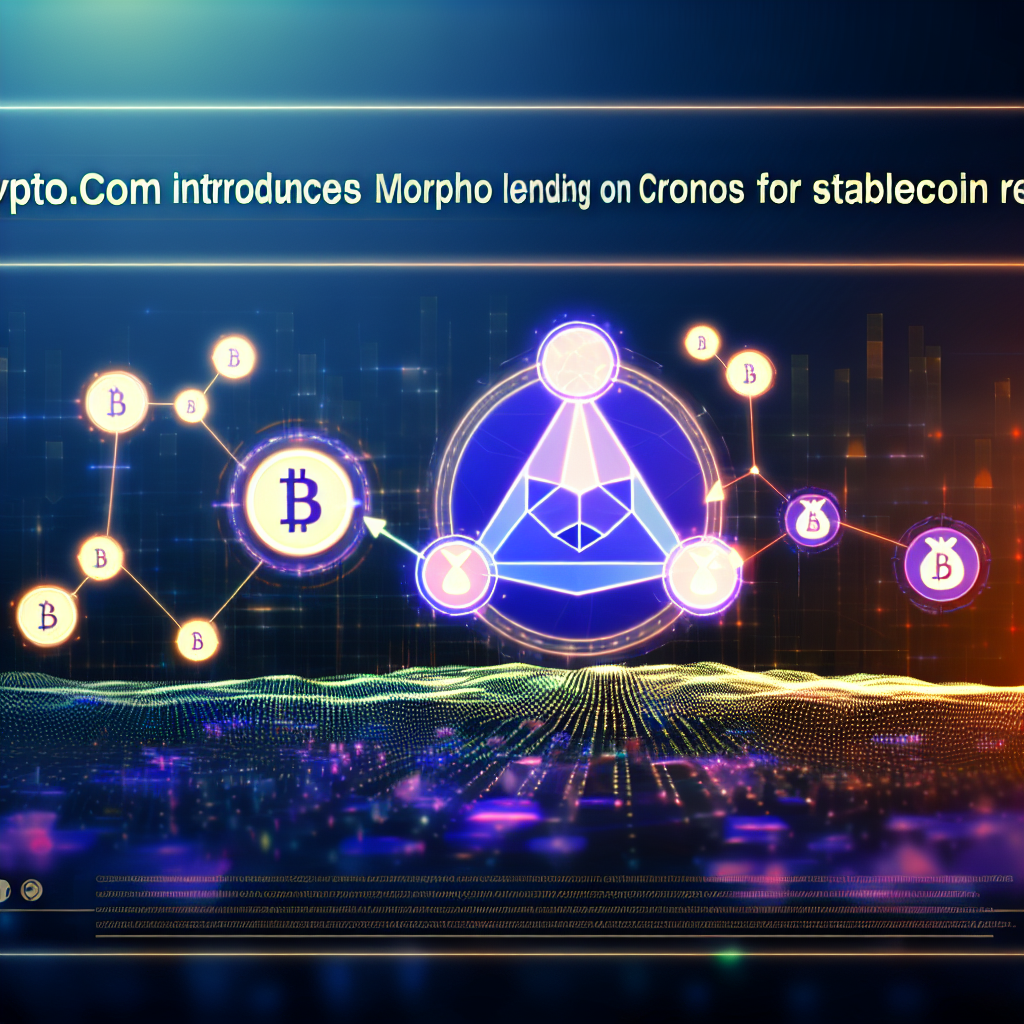 Crypto.com Introduces Morpho Lending on Cronos for Stablecoin Returns 1759443936