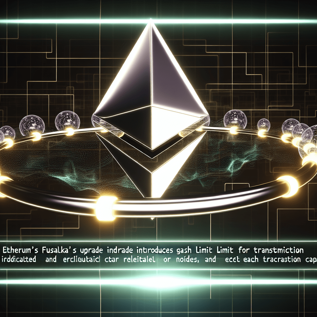 Ethereum’s Fusaka Upgrade Introduces Gas Limit Cap for Each Transaction 1761097790