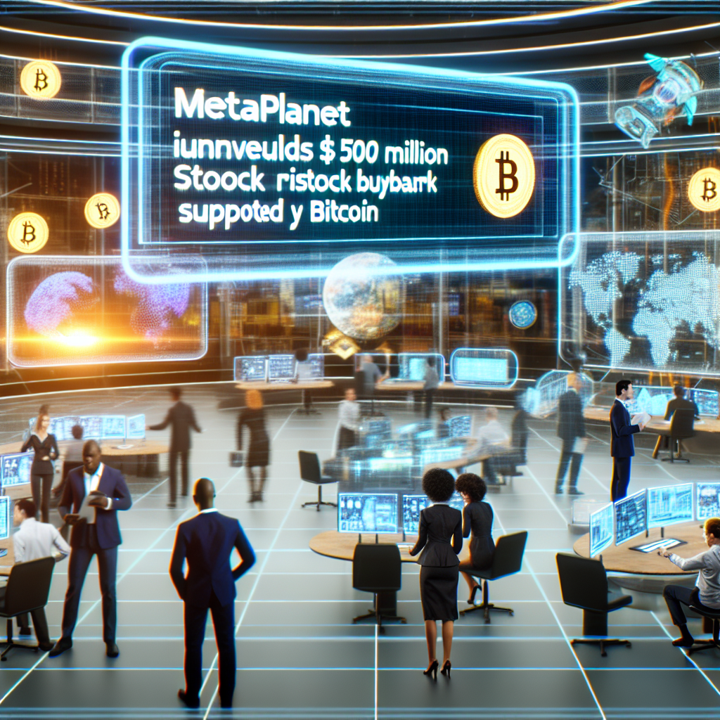 Metaplanet Unveils $500 Million Stock Buyback Supported by Bitcoin 1761640937