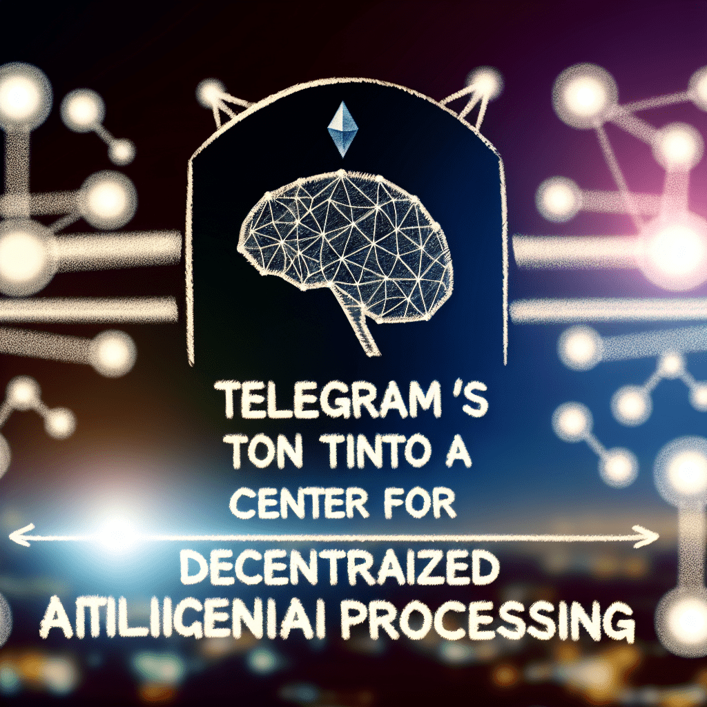 Telegram turns TON into a center for decentralized AI processing. 1761774984