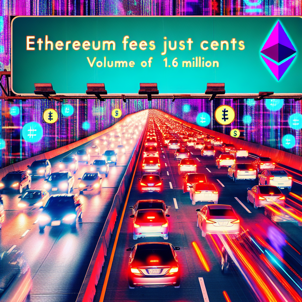 Ethereum Transaction Fees Are Just Cents, With Daily Activity Exceeding 1.6 Million. 1761822755