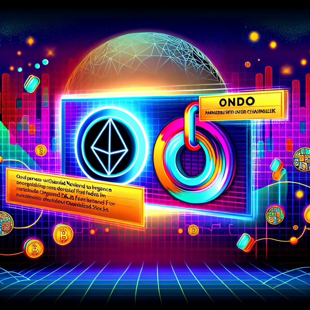 Ondo Partners with Chainlink to Enhance Data Feeds for Over 100 Tokenized Stocks 1761837531
