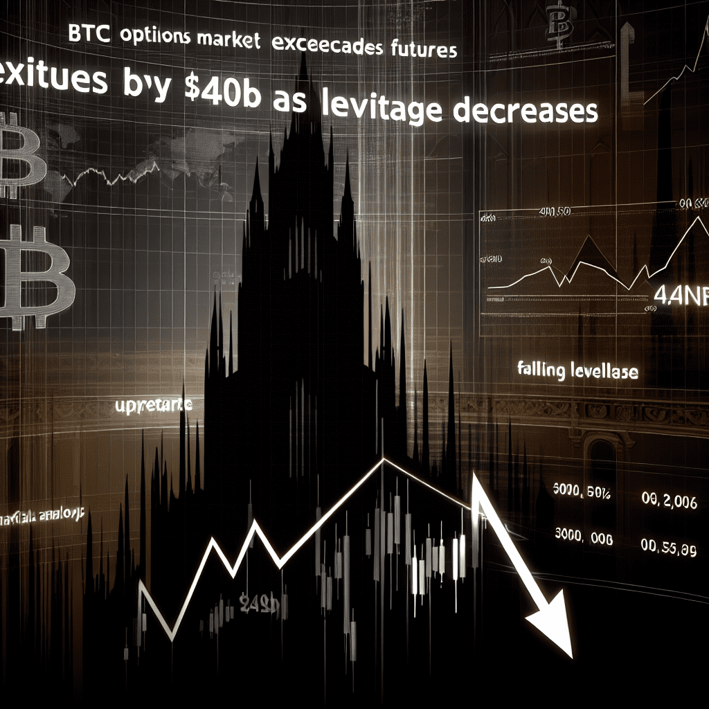 BTC Options Market Exceeds Futures by $40B as Leverage Decreases BTC Options Market Exceeds Futures by $40B as Leverage Decreases
