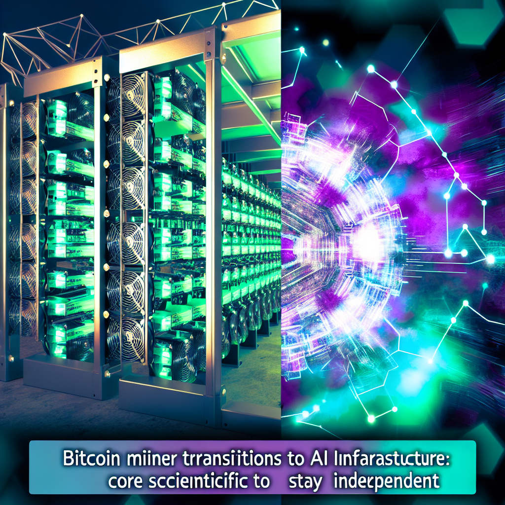 Bitcoin Miner Transitions to AI Infrastructure: Core Scientific to Stay Independent Bitcoin Miner Transitions to AI Infrastructure: Core Scientific to Stay Independent