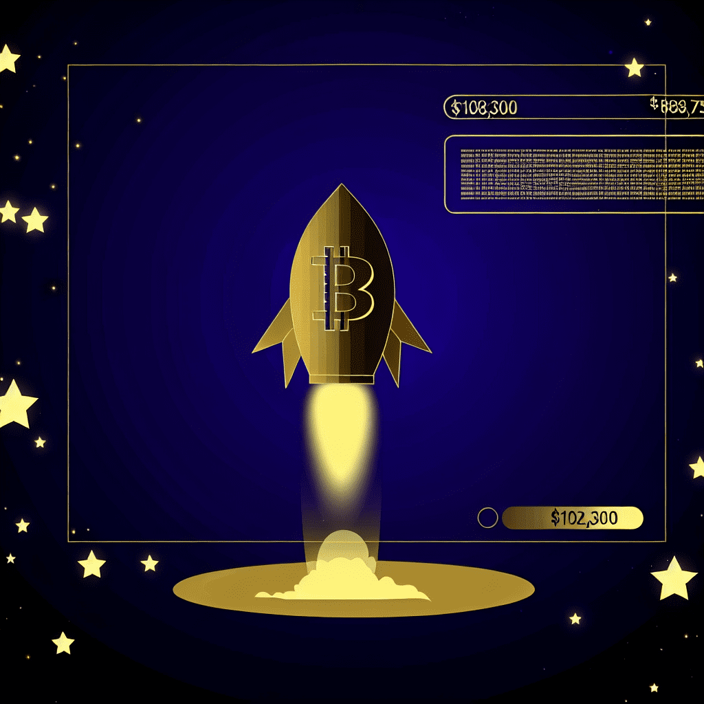 Bitcoin Sets a New Weekly Closing Target Exceeding $108,300 Bitcoin Sets a New Weekly Closing Target Exceeding $108,300