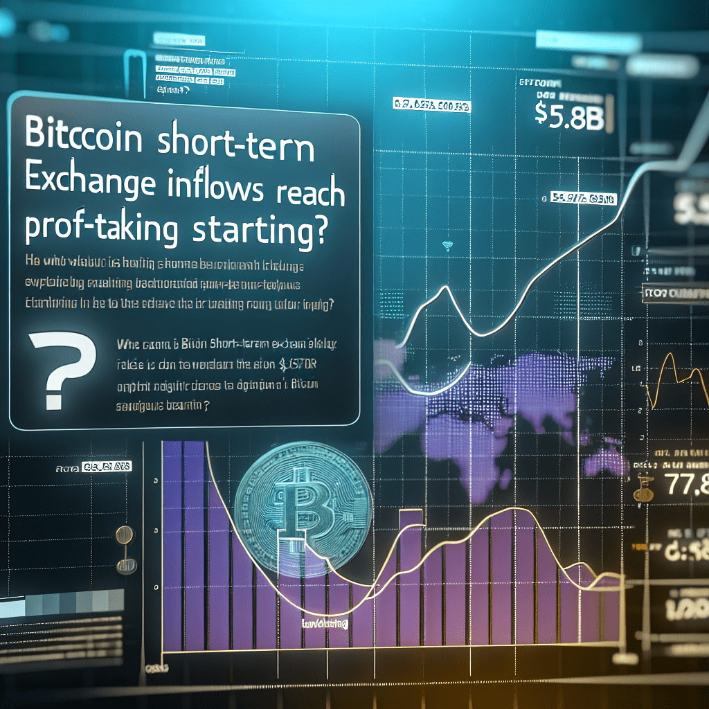 Bitcoin Short-Term Holder Exchange Inflows Reach $5.7B: Is Profit-Taking Starting? Bitcoin Short-Term Holder Exchange Inflows Reach $5.7B: Is Profit-Taking Starting?
