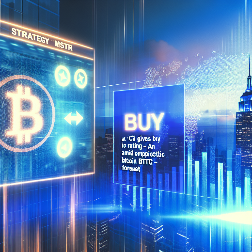Citi Gives Buy Rating to Strategy (MSTR) Amid Optimistic Bitcoin (BTC) Forecast Citi Gives Buy Rating to Strategy (MSTR) Amid Optimistic Bitcoin (BTC) Forecast