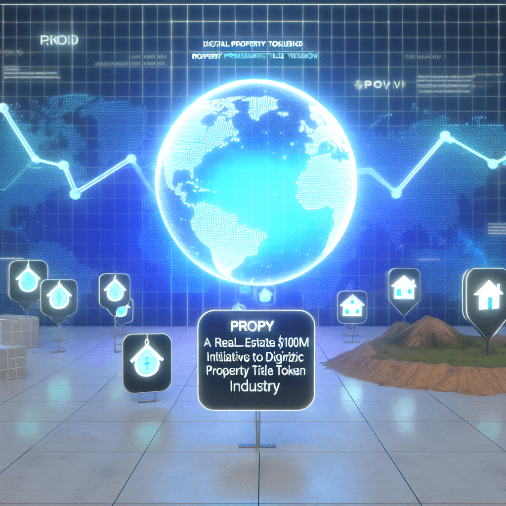 Propy, a Real Estate Tokenization Company, Unveils $100M Initiative to Digitize Property Title Industry Propy, a Real Estate Tokenization Company, Unveils $100M Initiative to Digitize Property Title Industry