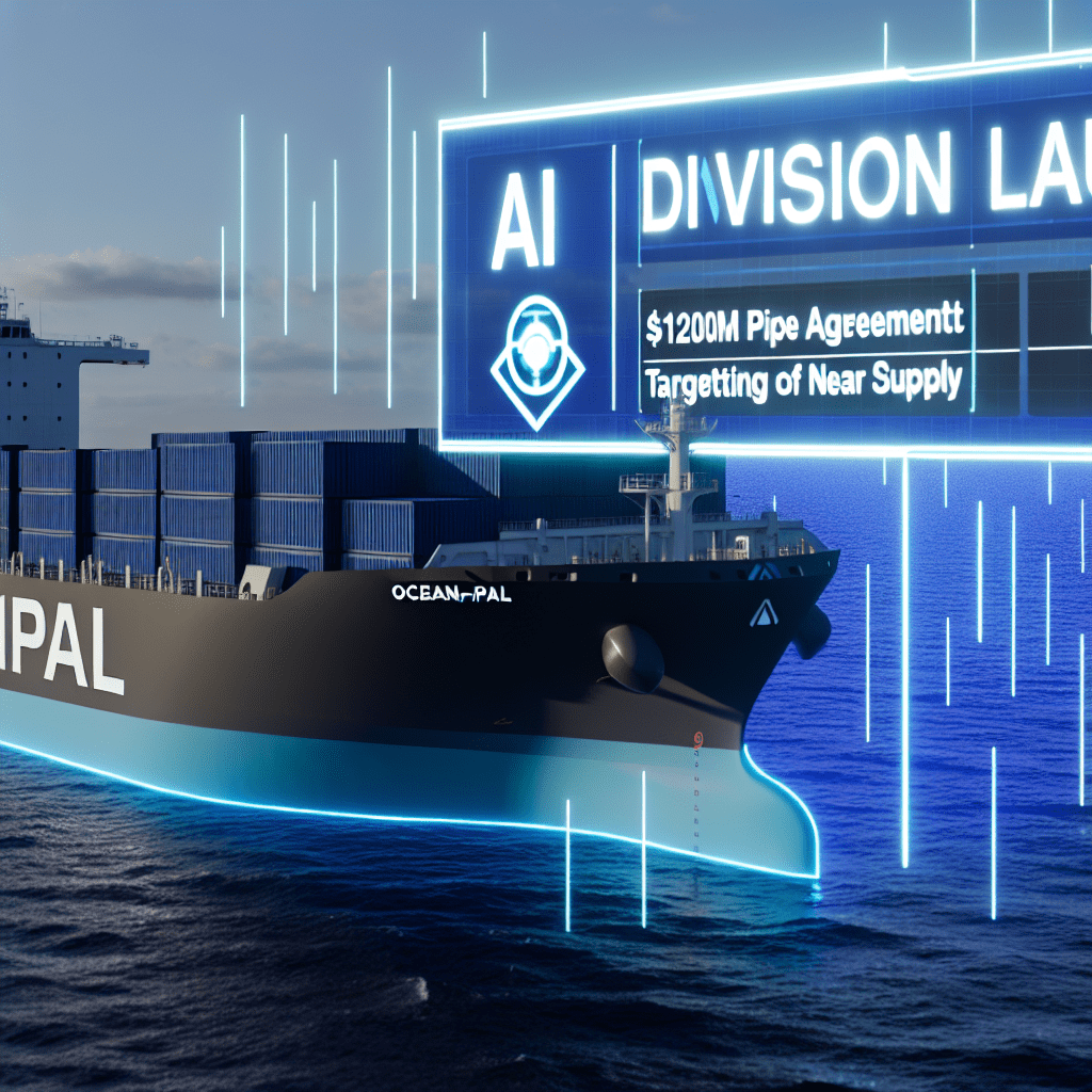 Shipping Company OceanPal Launches AI Division with $120M PIPE Agreement, Targets 10% of NEAR Supply Shipping Company OceanPal Launches AI Division with $120M PIPE Agreement, Targets 10% of NEAR Supply