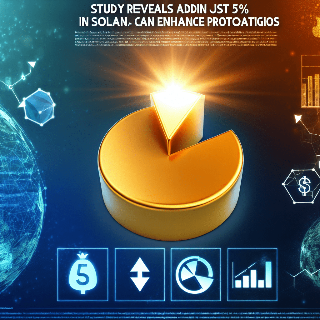 Study Reveals Adding Just 5% in Solana Can Enhance Portfolios Study Reveals Adding Just 5% in Solana Can Enhance Portfolios