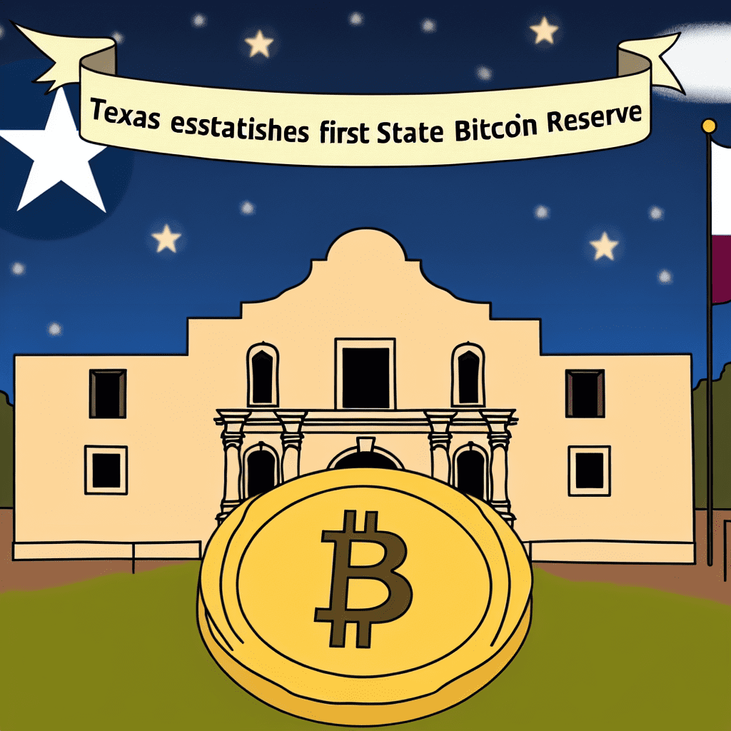 Texas Establishes Its First State Bitcoin Reserve 1764715529