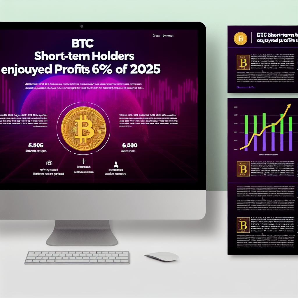 BTC Short-Term Holders Enjoyed Profits for 66% of 2025 1765608725