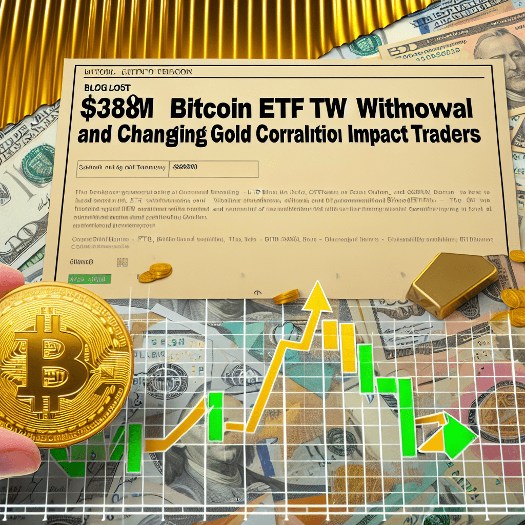 $358M Bitcoin ETF Withdrawal and Changing Gold Correlation Impact Traders $358M Bitcoin ETF Withdrawal and Changing Gold Correlation Impact Traders