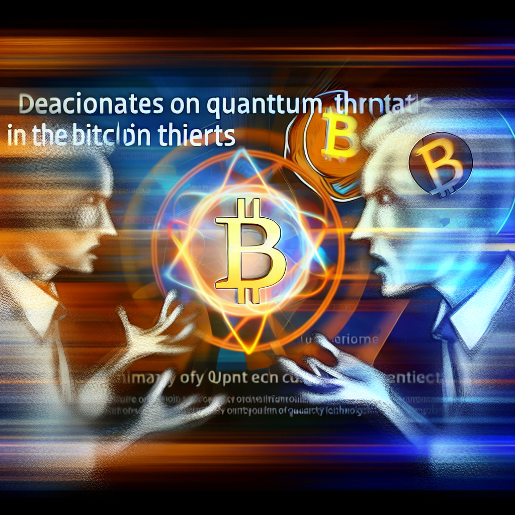 Adam Back Criticizes Bitcoin Venture Capitalist for Being ‘Misguided’ About Quantum Threats Adam Back Criticizes Bitcoin Venture Capitalist for Being 'Misguided' About Quantum Threats