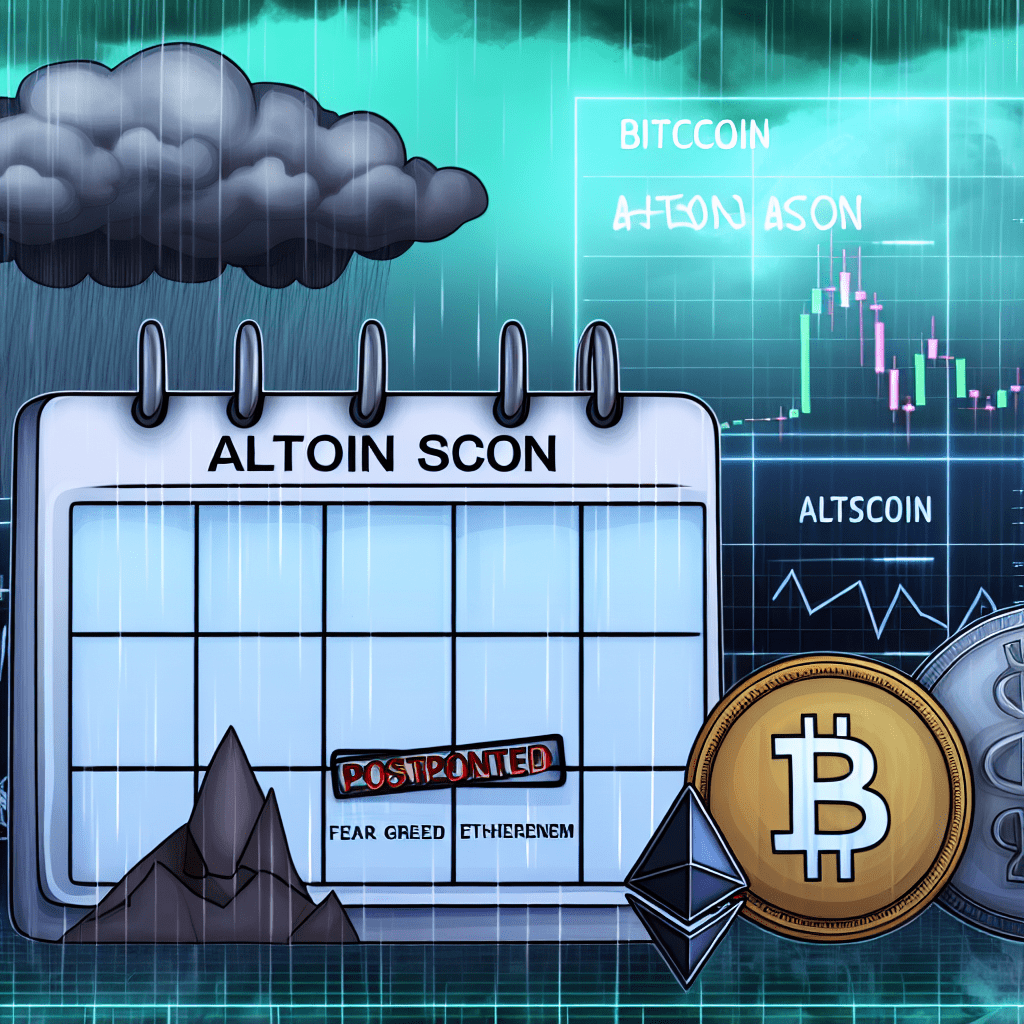 Altcoin Season Postponed as Crypto Fear and Greed Index Stays Negative Altcoin Season Postponed as Crypto Fear and Greed Index Stays Negative
