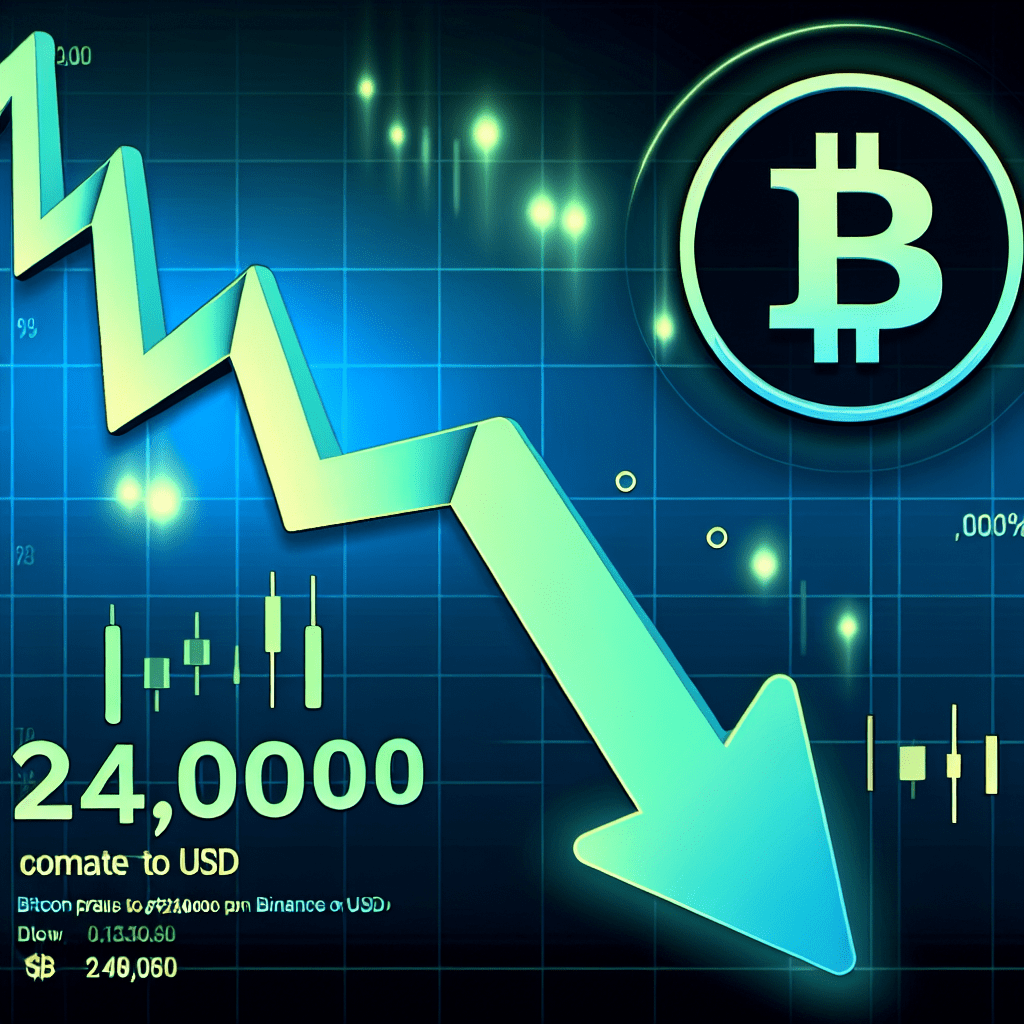 BTC Price Falls to $24,000 on Binance Compared to USD1 BTC Price Falls to $24,000 on Binance Compared to USD1