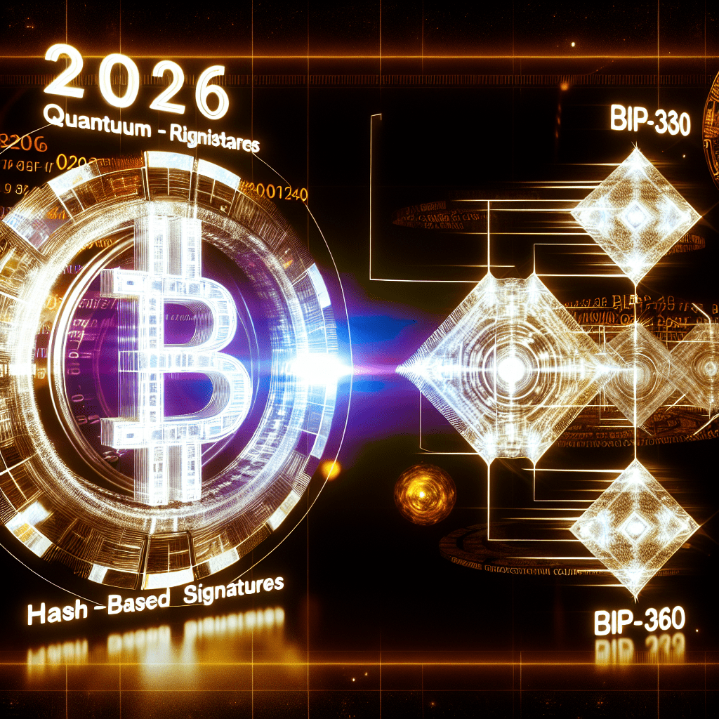 Bitcoin Community Aims to Quantum-Proof BTC by 2026: BIP-360 and Hash-Based Signatures Bitcoin Community Aims to Quantum-Proof BTC by 2026: BIP-360 and Hash-Based Signatures