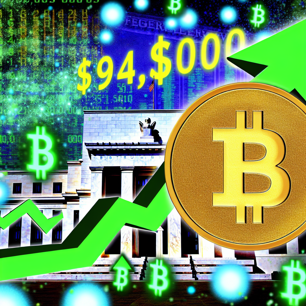 Bitcoin Surges Past $94,000 Following Federal Reserve Rate Cuts Bitcoin Surges Past $94,000 Following Federal Reserve Rate Cuts