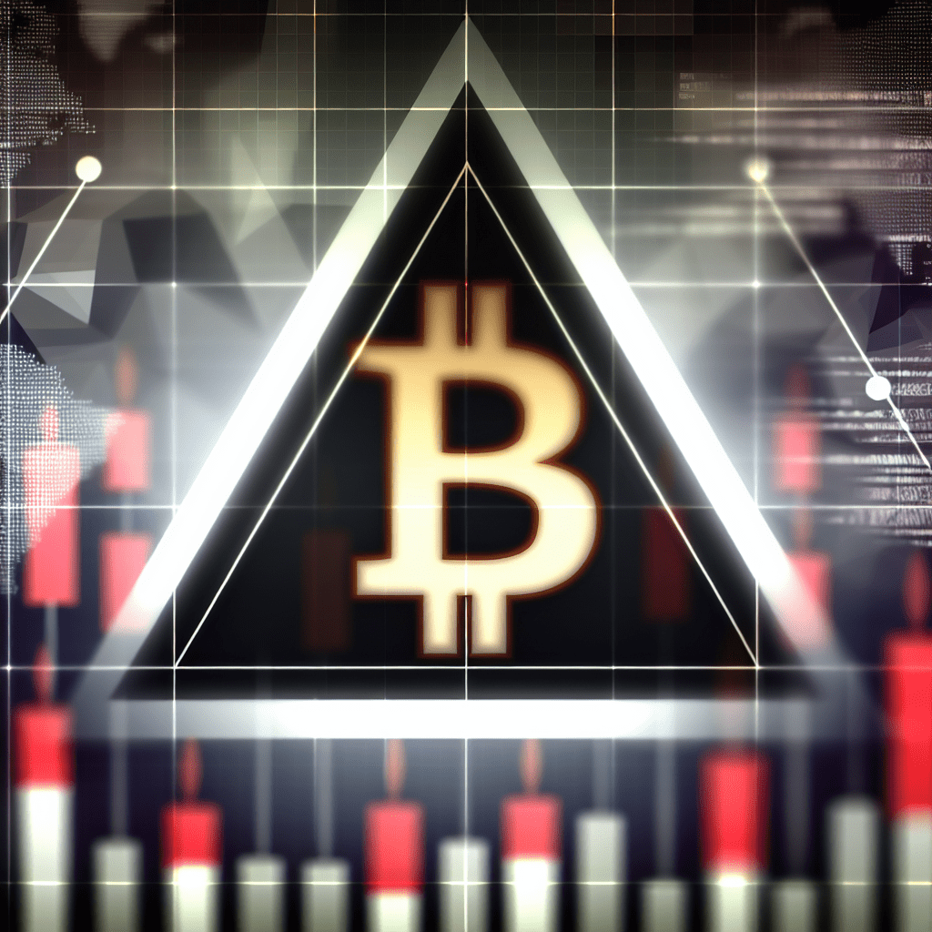 Bitcoin price forms a triangular pattern. Bitcoin price forms a triangular pattern.