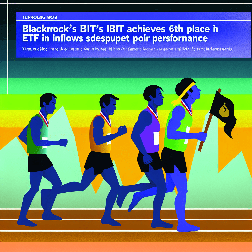 BlackRock’s IBIT Achieves 6th Place in ETF Inflows Despite Poor Performance BlackRock's IBIT Achieves 6th Place in ETF Inflows Despite Poor Performance