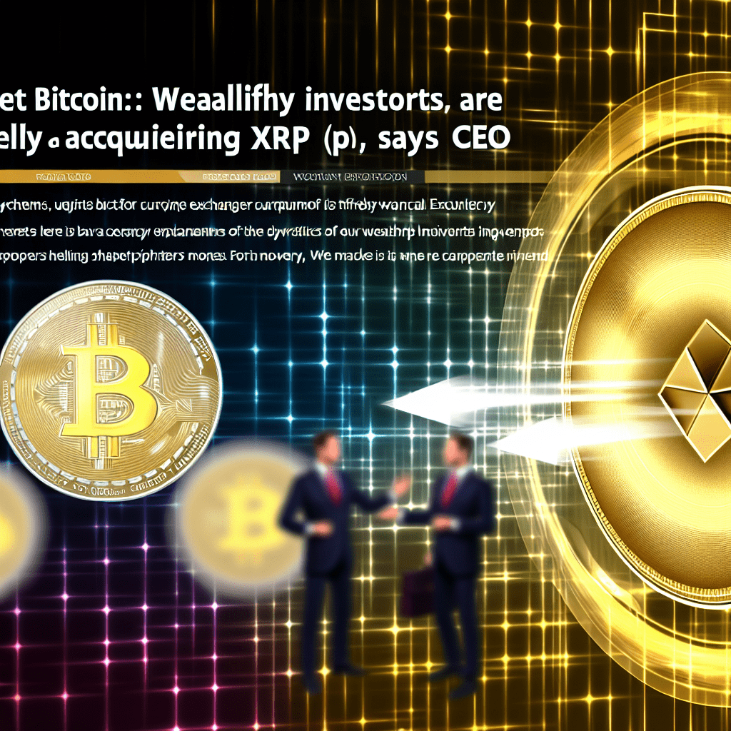 Forget Bitcoin: Wealthy Investors Are Quickly Acquiring XRP, Says CEO Forget Bitcoin: Wealthy Investors Are Quickly Acquiring XRP, Says CEO