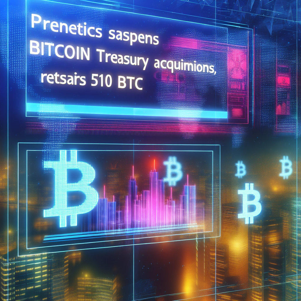 Prenetics Suspends Bitcoin Treasury Acquisitions, Retains 510 BTC Prenetics Suspends Bitcoin Treasury Acquisitions, Retains 510 BTC