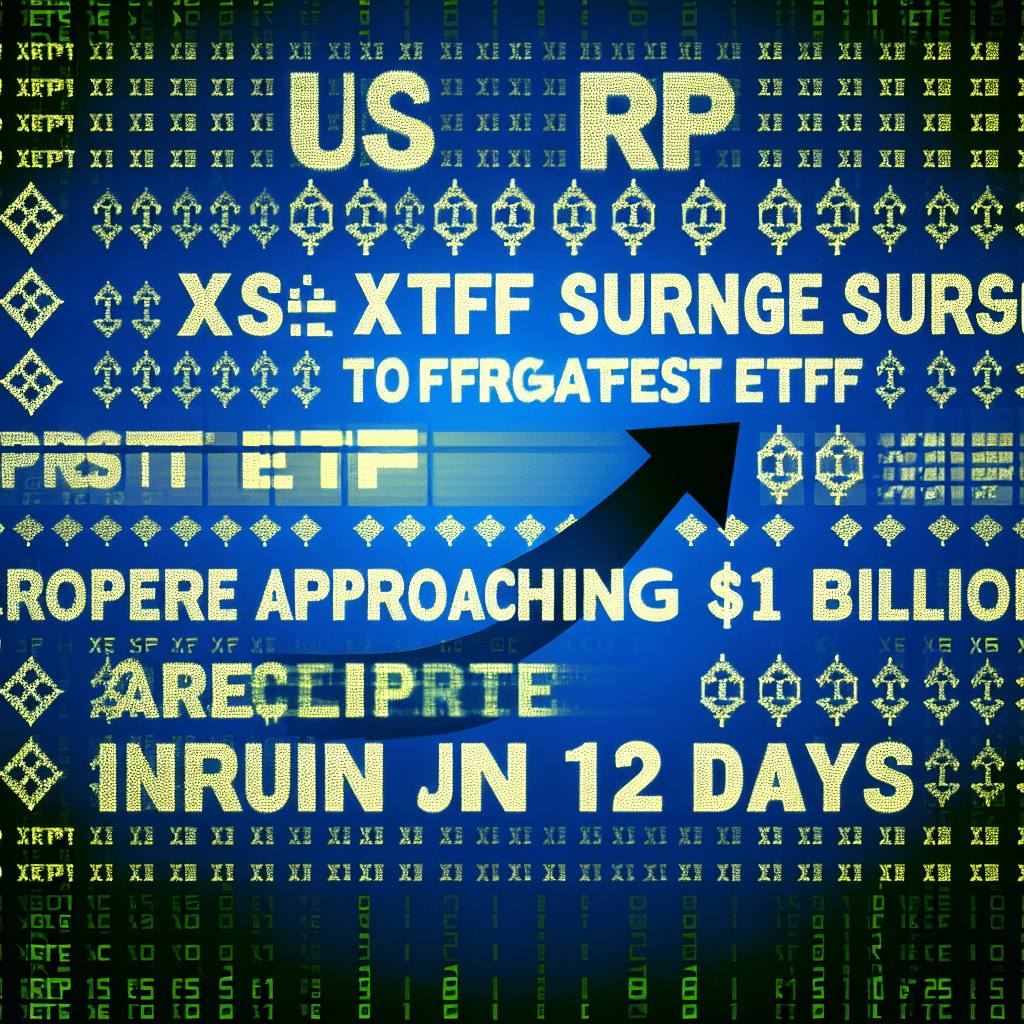 U.S. Spot XRP ETFs Surge to Fastest Growth, Approaching $1 Billion in Just 12 Days U.S. Spot XRP ETFs Surge to Fastest Growth, Approaching $1 Billion in Just 12 Days