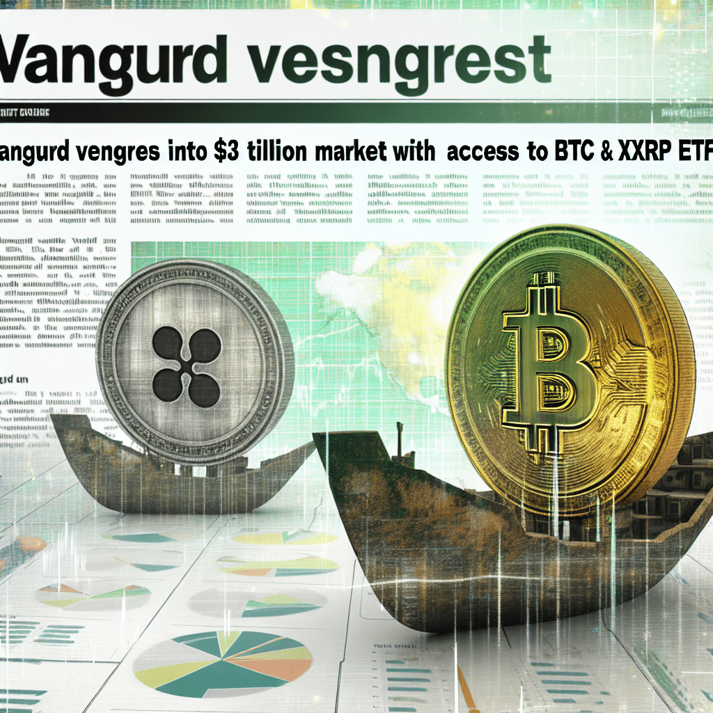 Vanguard Ventures into $3 Trillion Market with Access to BTC and XRP ETFs Vanguard Ventures into $3 Trillion Market with Access to BTC and XRP ETFs