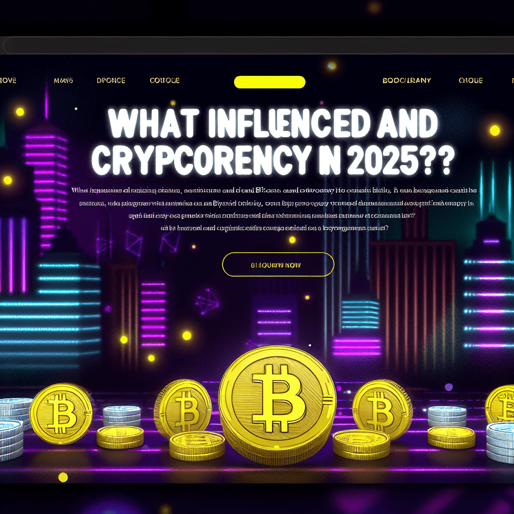 What Influenced Bitcoin and Cryptocurrency in 2025? What Influenced Bitcoin and Cryptocurrency in 2025?