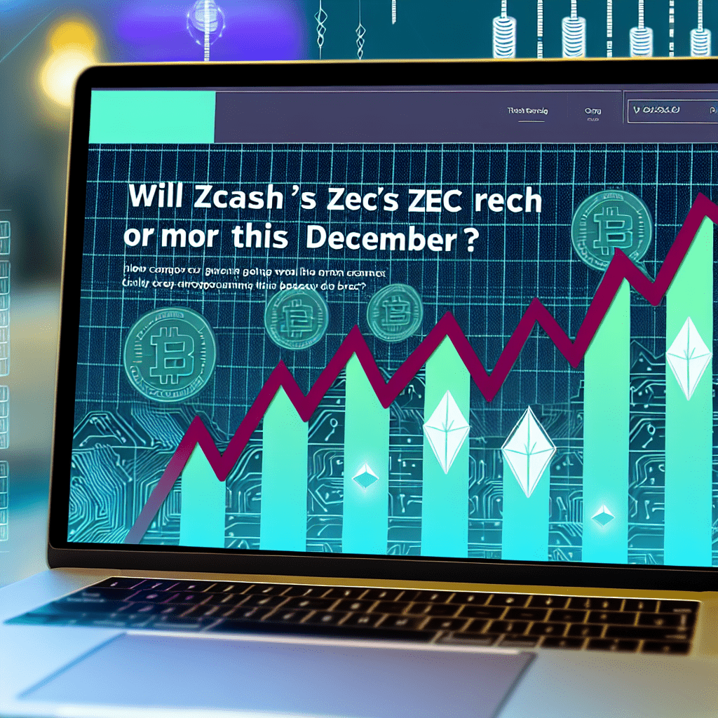 Will Zcash’s ZEC Reach $500 or More This December? Will Zcash's ZEC Reach $500 or More This December?