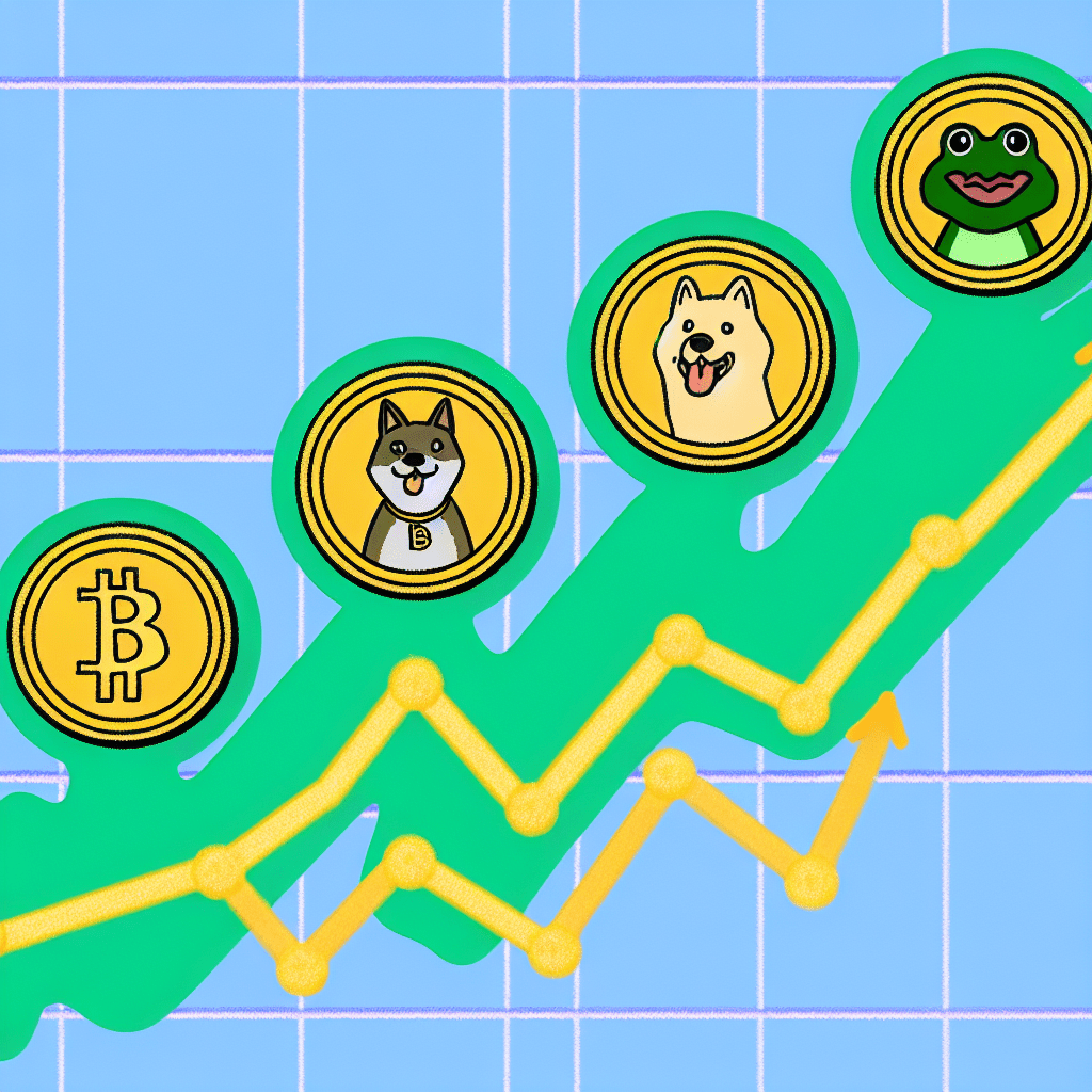 BTC, SHIB, PEPE, and NEAR Increase in Value BTC, SHIB, PEPE, and NEAR Increase in Value
